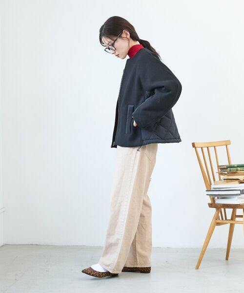 le.coeur blanc / ルクールブラン その他アウター | ウール×ダウンキリカエジャケット | 詳細22