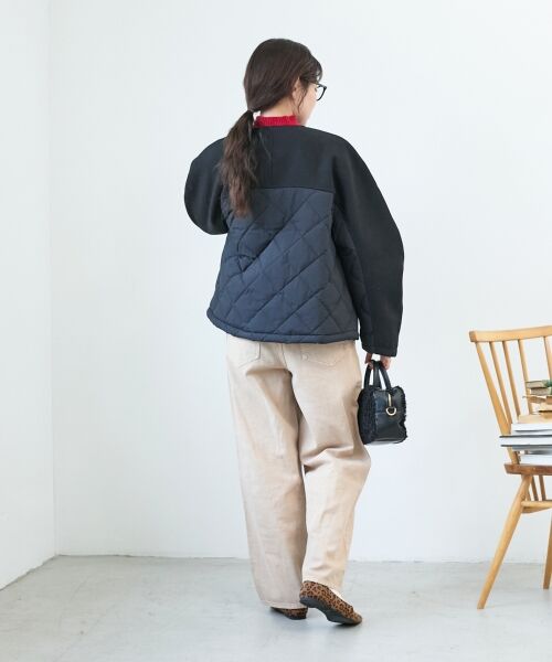 le.coeur blanc / ルクールブラン その他アウター | ウール×ダウンキリカエジャケット | 詳細25