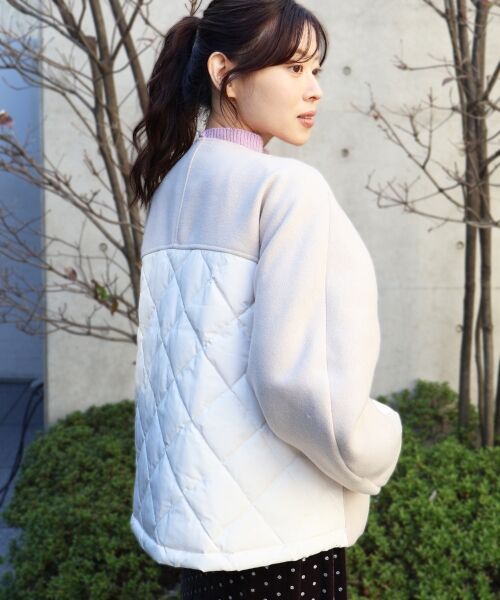 le.coeur blanc / ルクールブラン その他アウター | ウール×ダウンキリカエジャケット | 詳細29