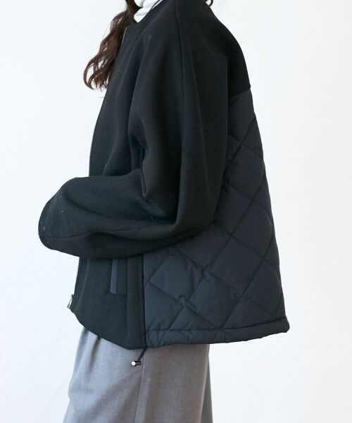 le.coeur blanc / ルクールブラン その他アウター | ウール×ダウンキリカエジャケット | 詳細5