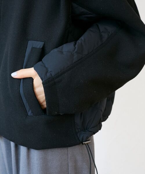 le.coeur blanc / ルクールブラン その他アウター | ウール×ダウンキリカエジャケット | 詳細8