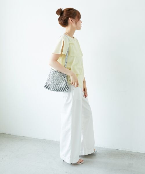 le.coeur blanc / ルクールブラン ショルダーバッグ | Bagmati メタリックショルダー | 詳細11