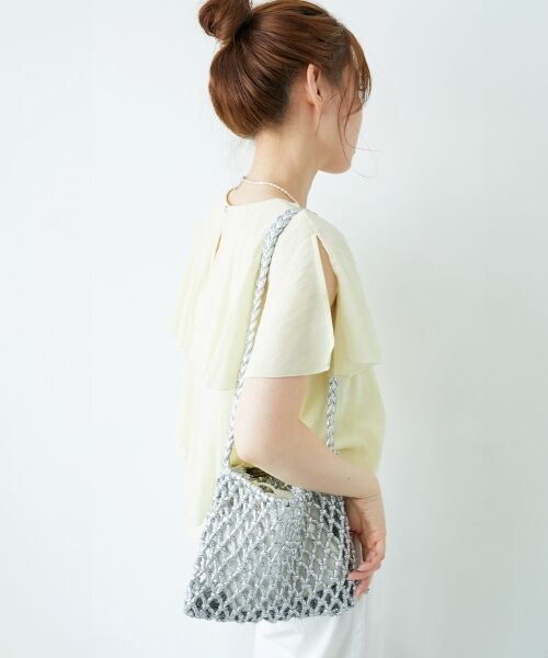 le.coeur blanc / ルクールブラン ショルダーバッグ | Bagmati メタリックショルダー | 詳細8