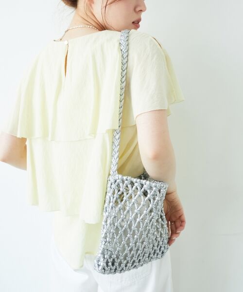 le.coeur blanc / ルクールブラン ショルダーバッグ | Bagmati メタリックショルダー | 詳細9