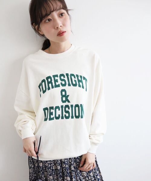 le.coeur blanc / ルクールブラン スウェット | ヴィンテージロゴスウェットプルオーバー | 詳細11