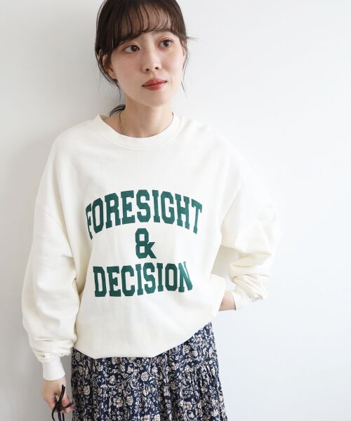 le.coeur blanc / ルクールブラン スウェット | ヴィンテージロゴスウェットプルオーバー | 詳細9