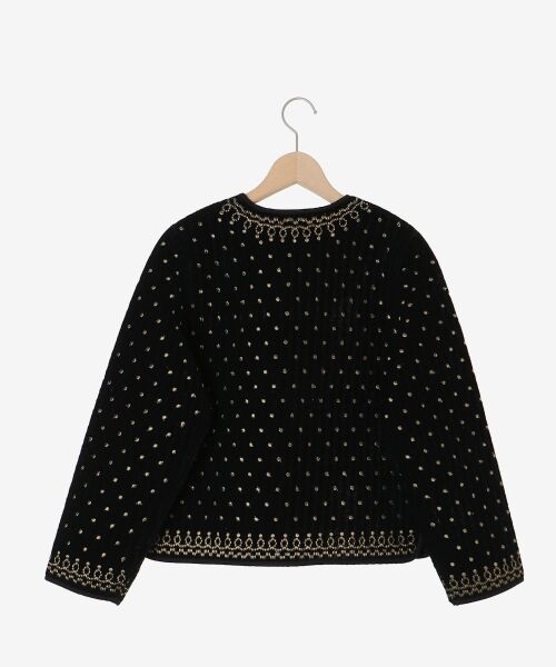 le.coeur blanc / ルクールブラン その他アウター | TORRAZZO DONNAベロア刺繍ジャケット | 詳細20