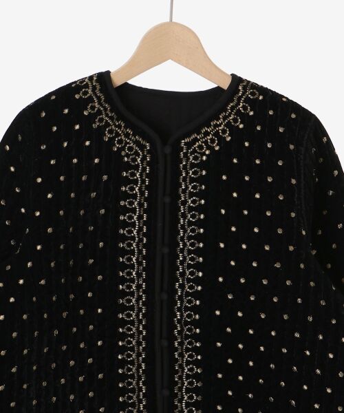 le.coeur blanc / ルクールブラン その他アウター | TORRAZZO DONNAベロア刺繍ジャケット | 詳細21