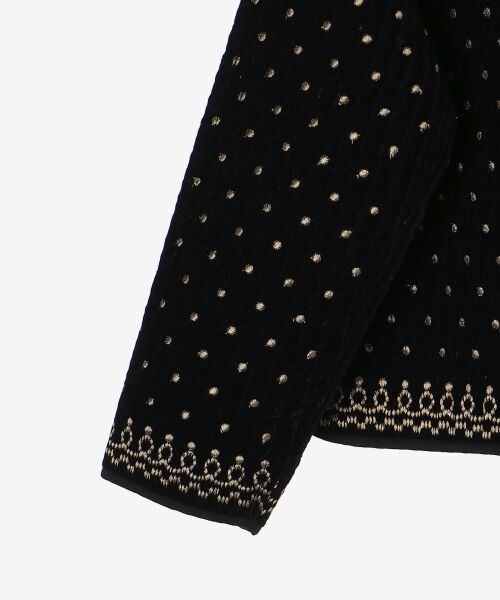 le.coeur blanc / ルクールブラン その他アウター | TORRAZZO DONNAベロア刺繍ジャケット | 詳細22