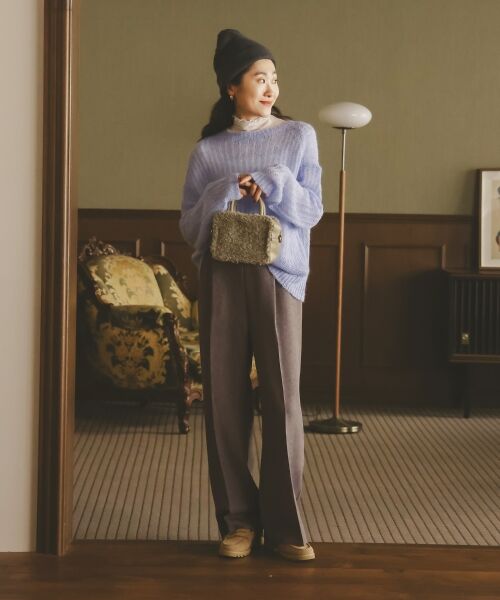 le.coeur blanc / ルクールブラン フラットシューズ | ARTESANOS スエードローファー | 詳細15