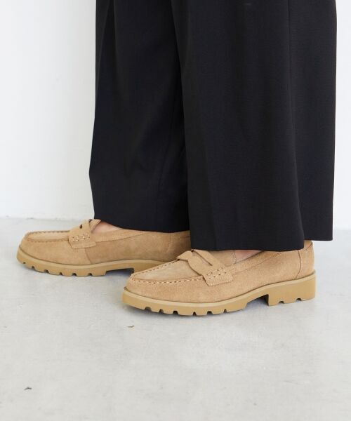 le.coeur blanc / ルクールブラン フラットシューズ | ARTESANOS スエードローファー | 詳細3