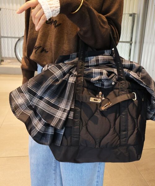 le.coeur blanc / ルクールブラン トートバッグ | TRIFFER キルティングトート | 詳細10