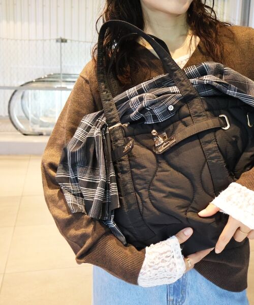 le.coeur blanc / ルクールブラン トートバッグ | TRIFFER キルティングトート | 詳細11