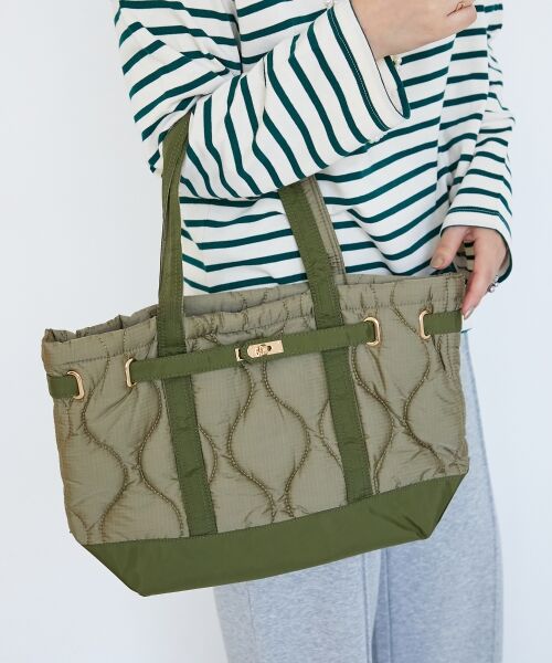 le.coeur blanc / ルクールブラン トートバッグ | TRIFFER キルティングトート | 詳細15