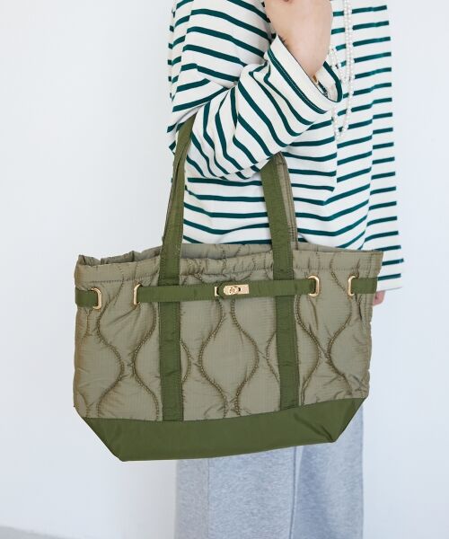 le.coeur blanc / ルクールブラン トートバッグ | TRIFFER キルティングトート | 詳細16