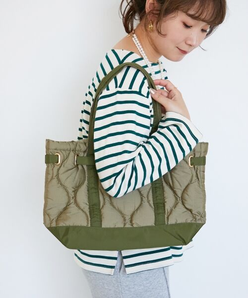 le.coeur blanc / ルクールブラン トートバッグ | TRIFFER キルティングトート | 詳細17