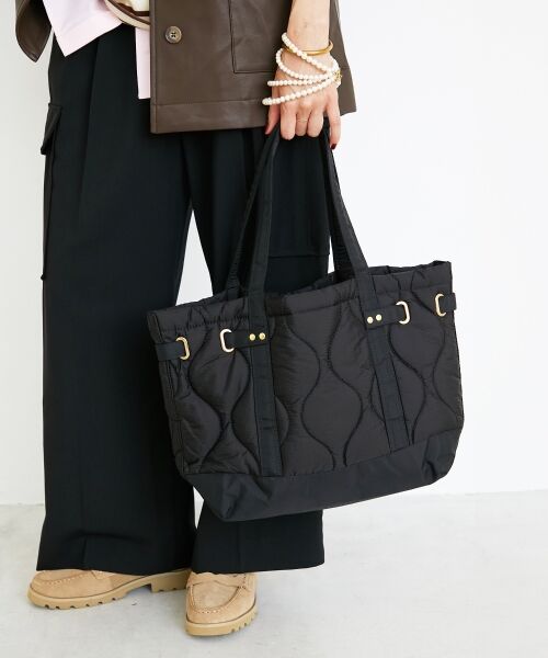 le.coeur blanc / ルクールブラン トートバッグ | TRIFFER キルティングトート | 詳細4