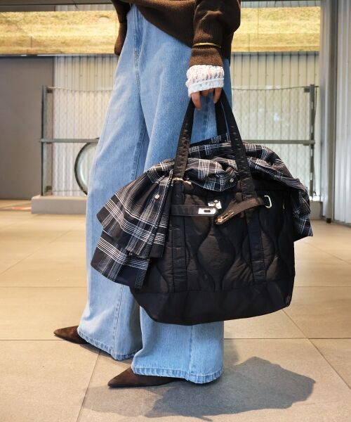 le.coeur blanc / ルクールブラン トートバッグ | TRIFFER キルティングトート | 詳細9