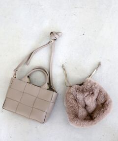 le.coeur blanc / ルクールブラン トートバッグ | PUメッシュ4WAYトート