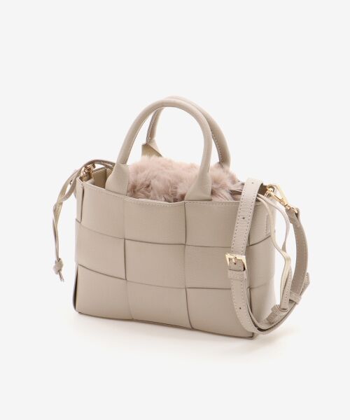 le.coeur blanc / ルクールブラン トートバッグ | PUメッシュ4WAYトート | 詳細14