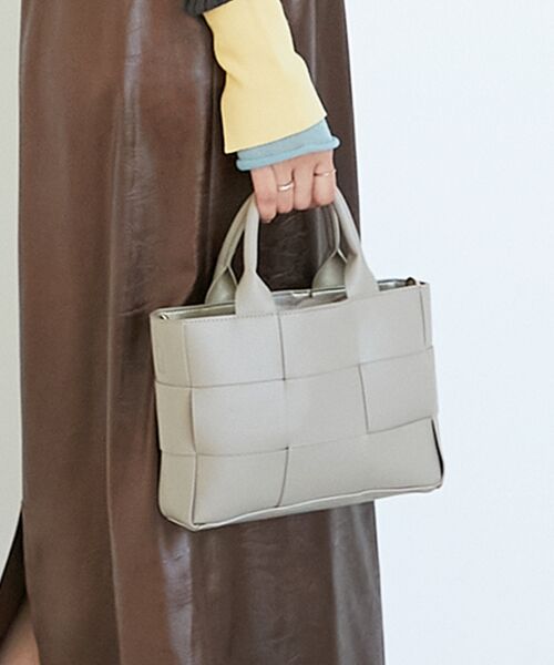 le.coeur blanc / ルクールブラン トートバッグ | PUメッシュ4WAYトート | 詳細17