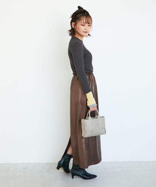 le.coeur blanc / ルクールブラン トートバッグ | PUメッシュ4WAYトート | 詳細19