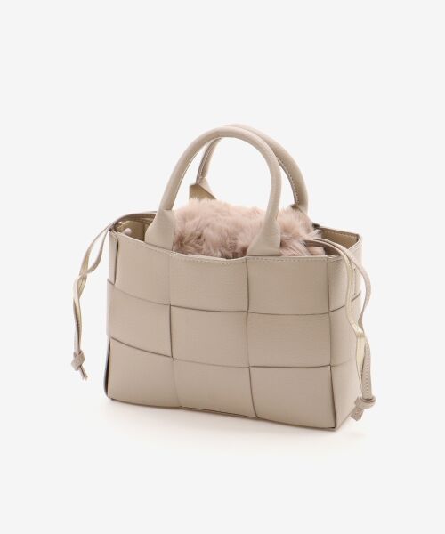 le.coeur blanc / ルクールブラン トートバッグ | PUメッシュ4WAYトート | 詳細20