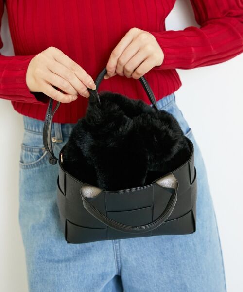 le.coeur blanc / ルクールブラン トートバッグ | PUメッシュ4WAYトート | 詳細5