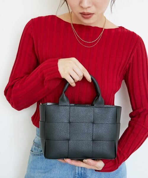 le.coeur blanc / ルクールブラン トートバッグ | PUメッシュ4WAYトート | 詳細7