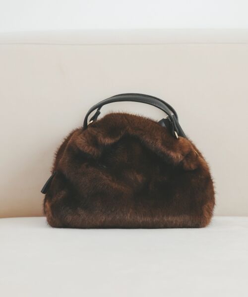 le.coeur blanc / ルクールブラン ショルダーバッグ | エコファー2WAYショルダー | 詳細15