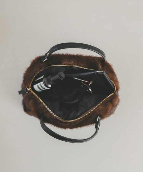 le.coeur blanc / ルクールブラン ショルダーバッグ | エコファー2WAYショルダー | 詳細16