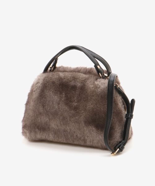 le.coeur blanc / ルクールブラン ショルダーバッグ | エコファー2WAYショルダー | 詳細25