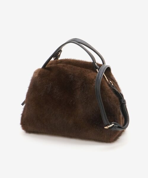 le.coeur blanc / ルクールブラン ショルダーバッグ | エコファー2WAYショルダー | 詳細26