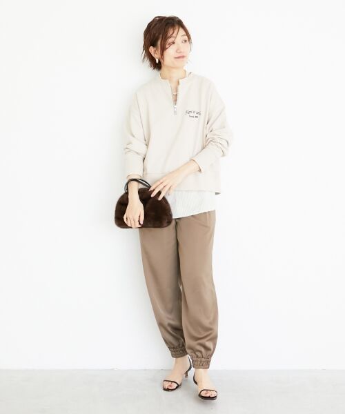 le.coeur blanc / ルクールブラン ショルダーバッグ | エコファー2WAYショルダー | 詳細5