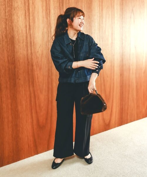 le.coeur blanc / ルクールブラン ショルダーバッグ | エコファー2WAYショルダー | 詳細8