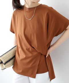 le.coeur blanc / ルクールブラン カットソー | 《WEB限定アイテム》ツイストデザイントップス