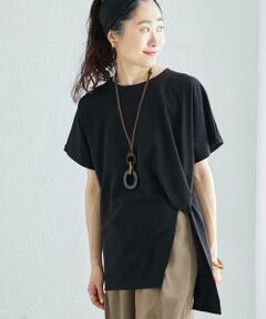 le.coeur blanc / ルクールブラン カットソー | 《WEB限定アイテム》ツイストデザイントップス