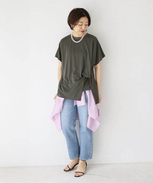 le.coeur blanc / ルクールブラン カットソー | 《WEB限定アイテム》ツイストデザイントップス | 詳細12