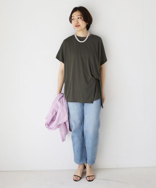 le.coeur blanc / ルクールブラン カットソー | 《WEB限定アイテム》ツイストデザイントップス | 詳細14