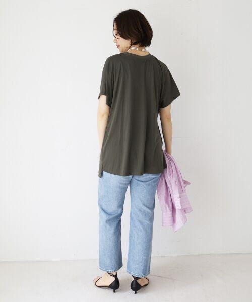 le.coeur blanc / ルクールブラン カットソー | 《WEB限定アイテム》ツイストデザイントップス | 詳細15