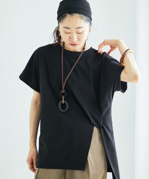 le.coeur blanc / ルクールブラン カットソー | 《WEB限定アイテム》ツイストデザイントップス | 詳細19