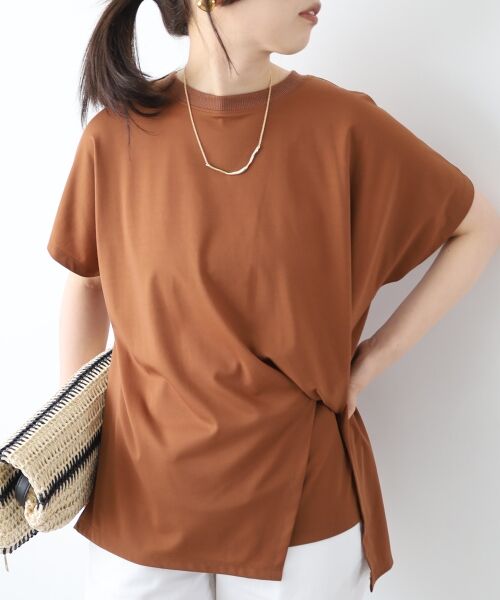 le.coeur blanc / ルクールブラン カットソー | 《WEB限定アイテム》ツイストデザイントップス | 詳細2