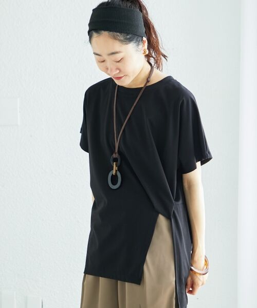 le.coeur blanc / ルクールブラン カットソー | 《WEB限定アイテム》ツイストデザイントップス | 詳細20