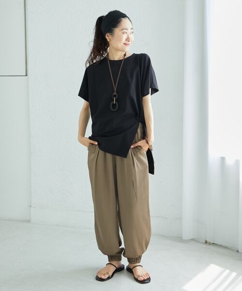 le.coeur blanc / ルクールブラン カットソー | 《WEB限定アイテム》ツイストデザイントップス | 詳細21