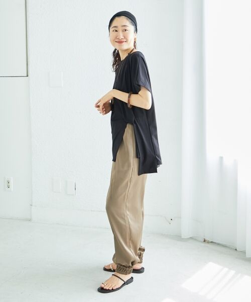 le.coeur blanc / ルクールブラン カットソー | 《WEB限定アイテム》ツイストデザイントップス | 詳細23