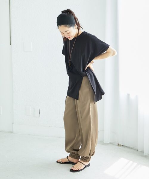 le.coeur blanc / ルクールブラン カットソー | 《WEB限定アイテム》ツイストデザイントップス | 詳細24