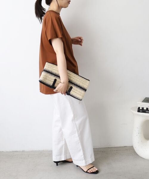 le.coeur blanc / ルクールブラン カットソー | 《WEB限定アイテム》ツイストデザイントップス | 詳細6