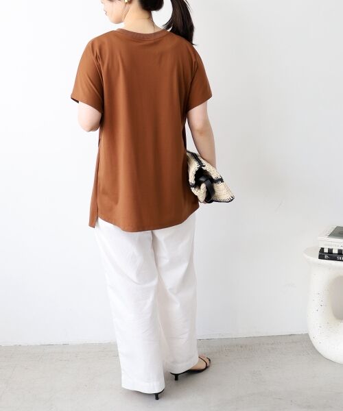 le.coeur blanc / ルクールブラン カットソー | 《WEB限定アイテム》ツイストデザイントップス | 詳細7