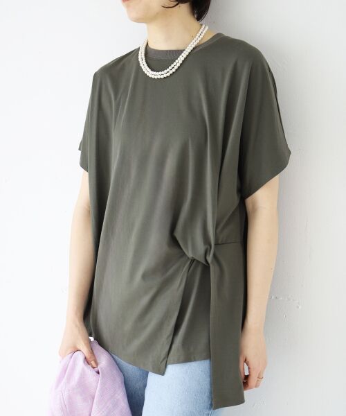 le.coeur blanc / ルクールブラン カットソー | 《WEB限定アイテム》ツイストデザイントップス | 詳細9