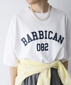 le.coeur blanc / ルクールブラン Tシャツ | 《WEB限定アイテム》カレッジロゴオーバーTシャツ